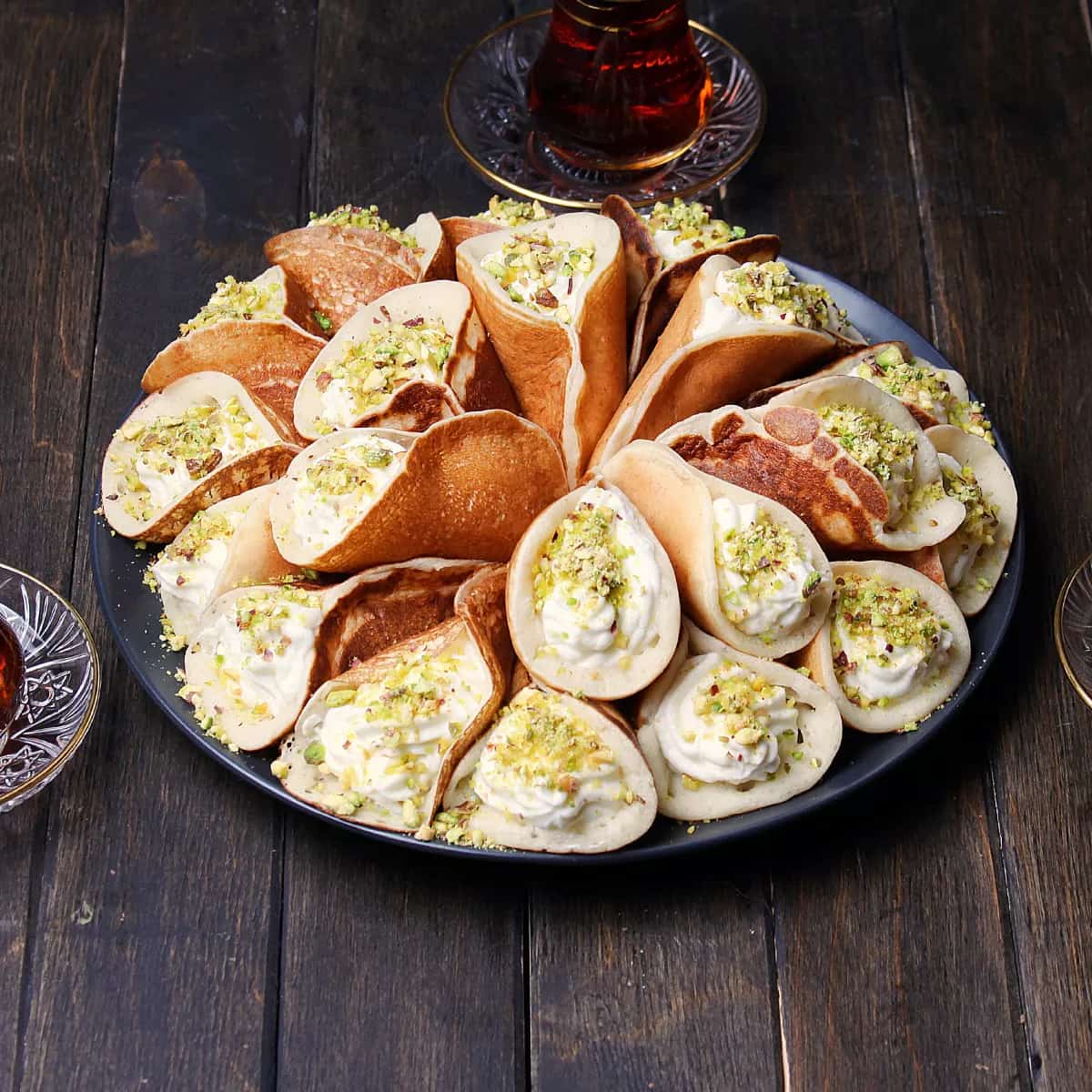 How to make Qatayef With Cream Recipe